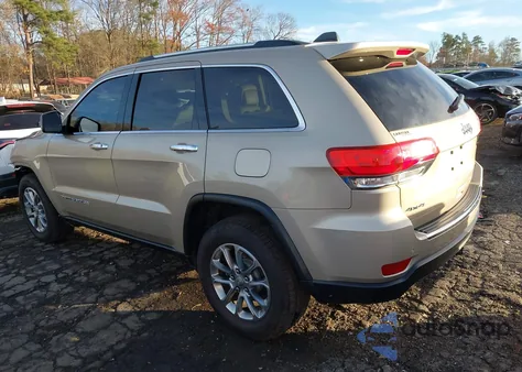 2015 Jeep Grand Cherokee Limited z USA, uszkodzony, nr VIN 1C4RJFBG6FC122337